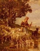 unknow artist Sheep 152 oil painting reproduction